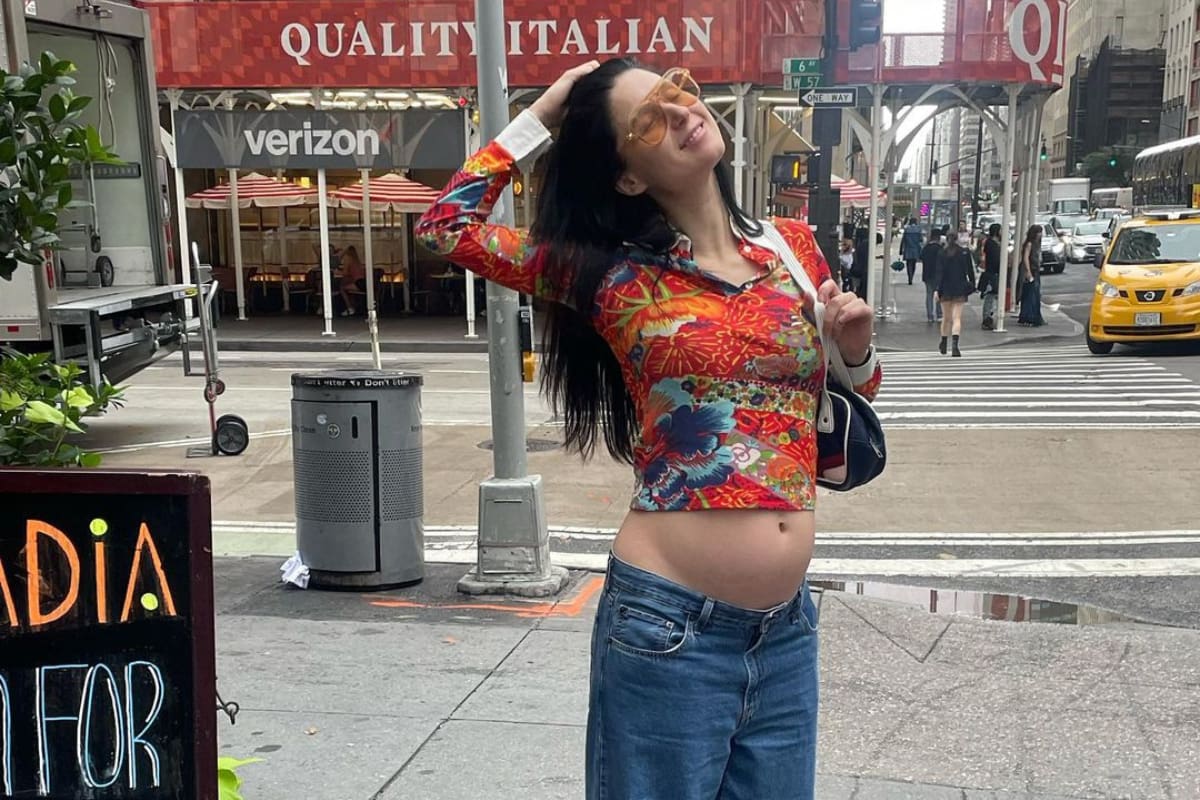 Francisca Valenzuela compartió hermosas postales por Instagram de su embarazo.