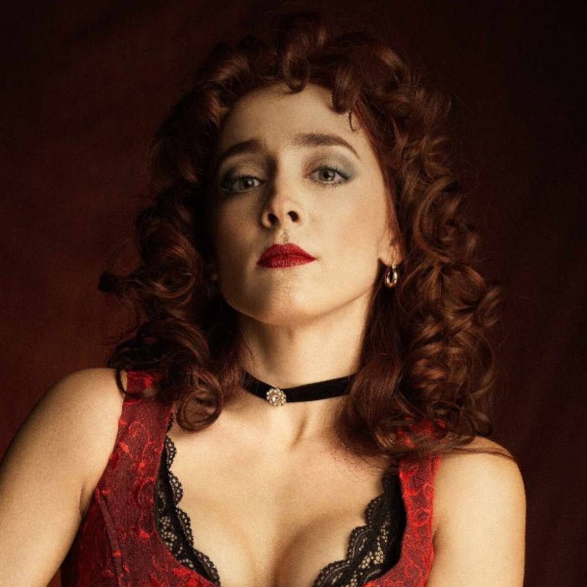 Francisca Walker es Herminia Pradenas. Créditos: Mega
