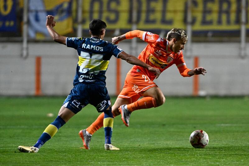 jugando por Cobreloa. Foto: Agencia Aton.