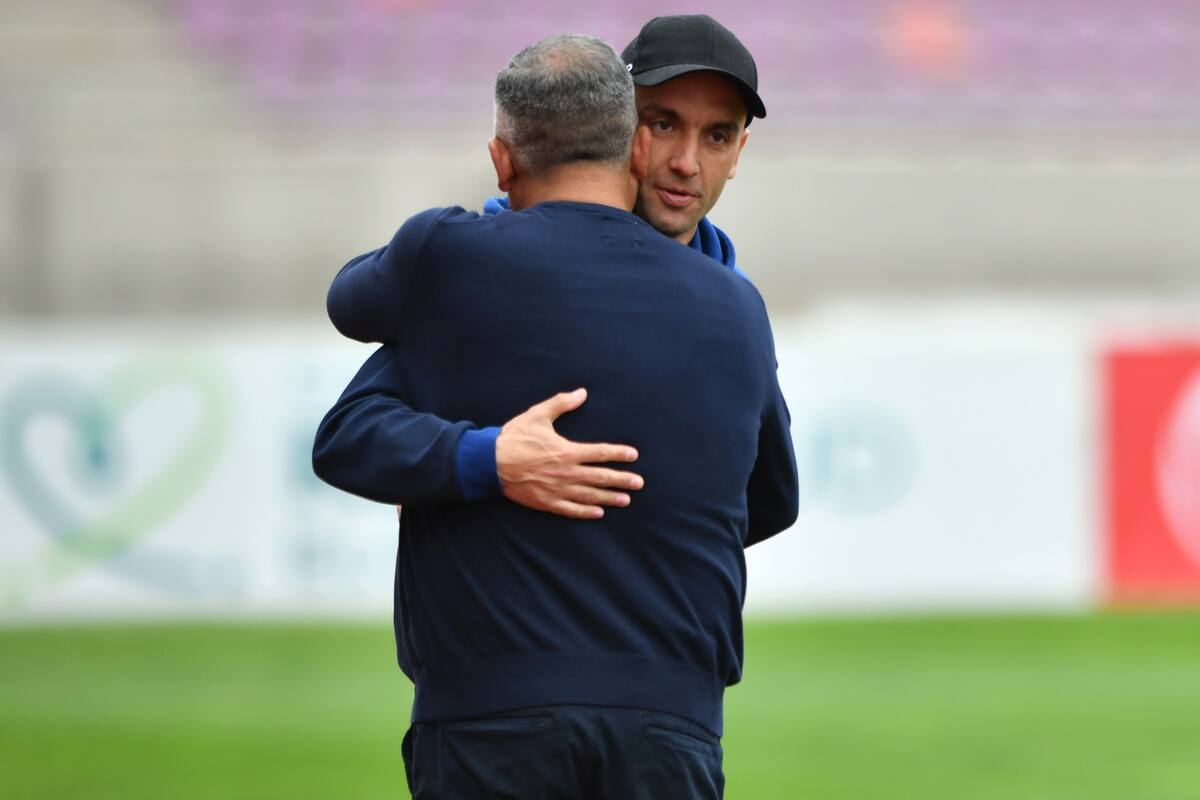 entrenador de San Luis. Foto: Photosport