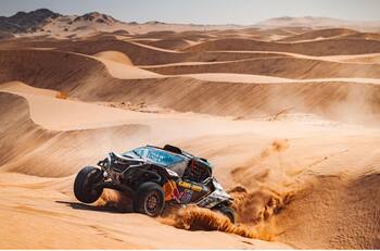 Brillante: Chaleco López gana tercera etapa del Dakar y se acerca el líder