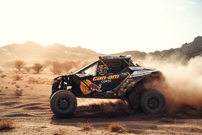 , piloto chileno en el Dakar