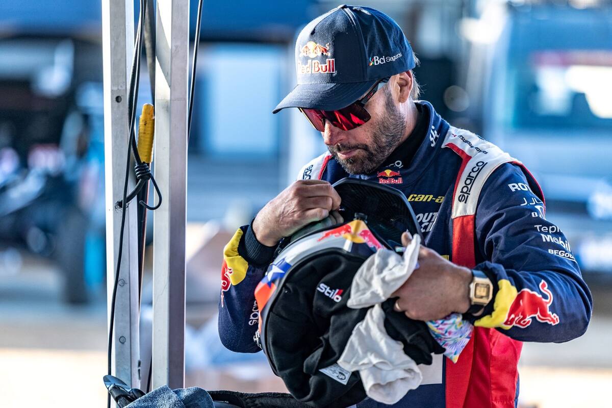 En el Rally Dakar. Foto: Prensa Chaleco López