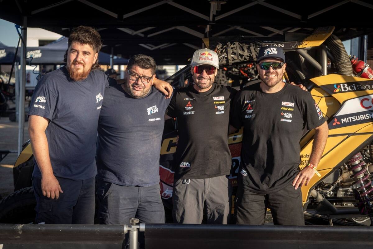 El chileno se mete de lleno en el Rally Dakar 2026