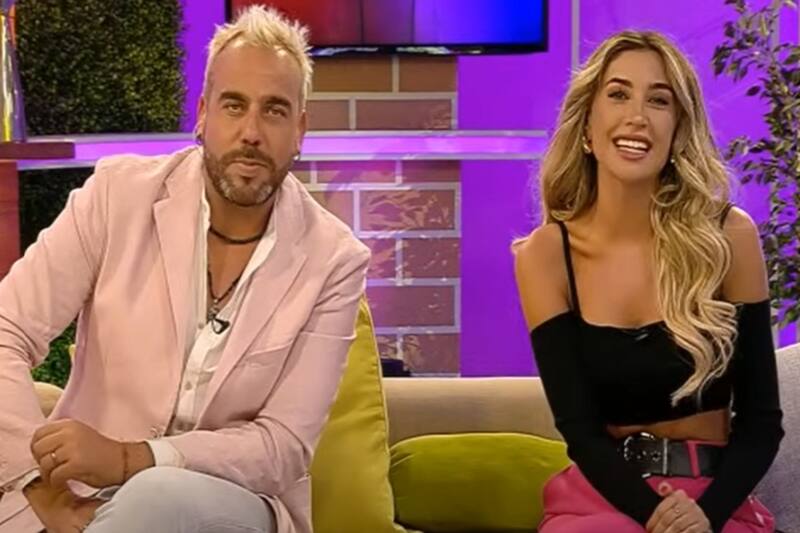 Francisco Kaminski y Camila Andrade fueron dupla en "Caja de Pandora". Créditos: Instagram