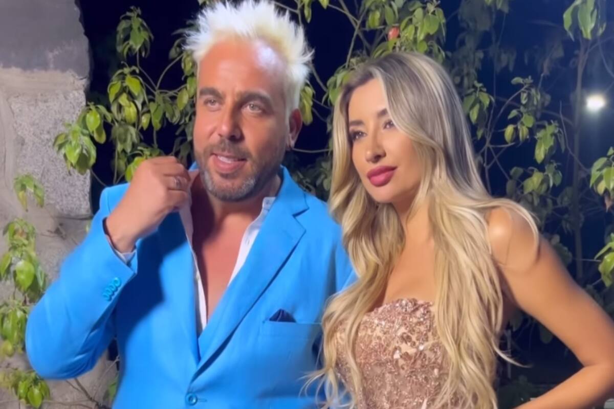 Francisco Kaminski y Camila Andrade en el Festival de Puente Alto. Créditos: Instagram
