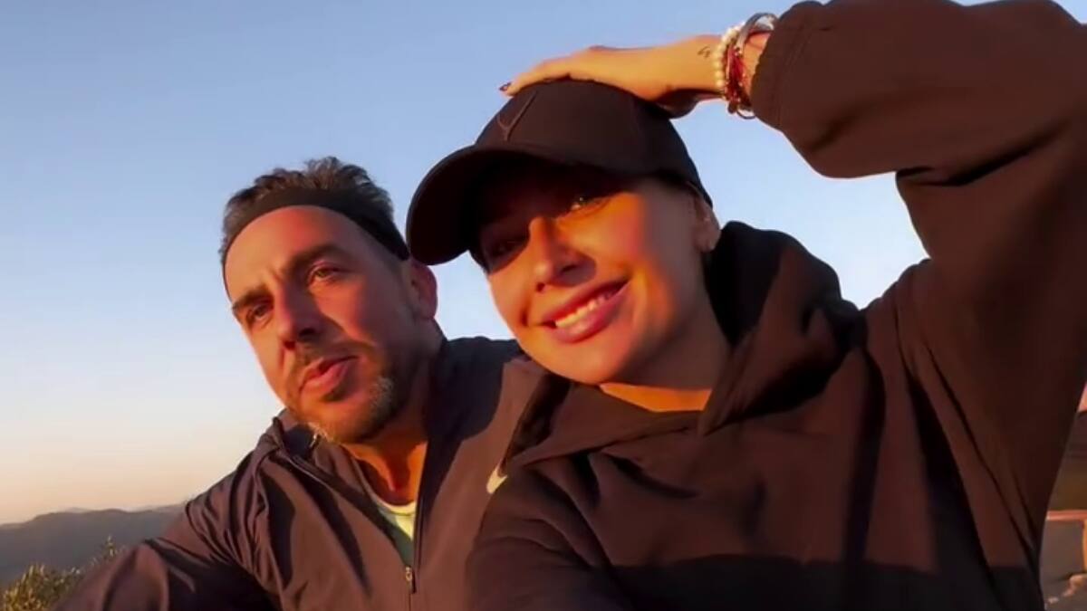 Estos fueron los mensajes de amor de Francisco Kaminski y Camila Andrade por su primer anivesario