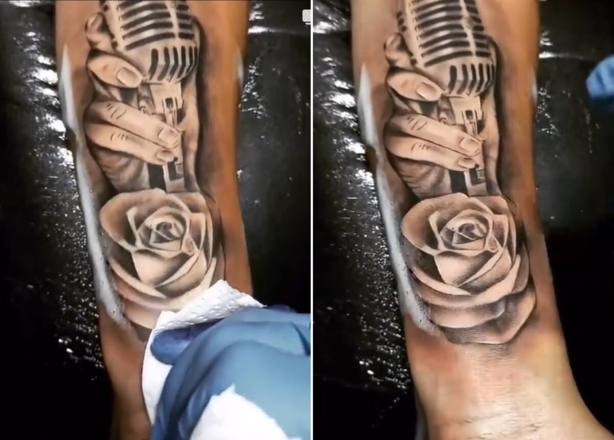 lució su nuevo tatuaje. Créditos: Instagram