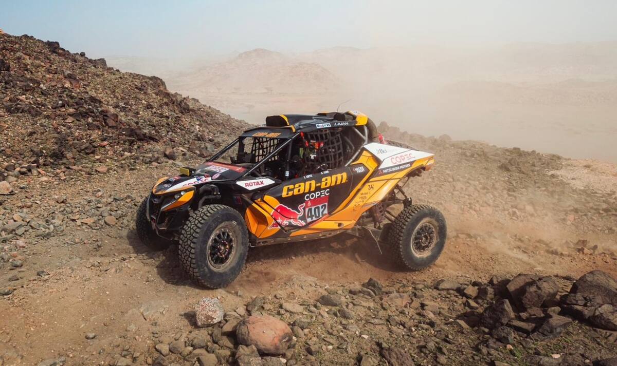 . El chileno en el Rally Dakar 2026. Foto: Prensa Francisco Chaleco López.