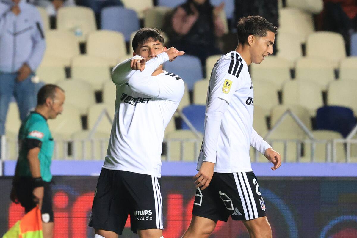 El juvenil de Colo Colo volvió a elevar su nivel en los albos. Foto: Agencia Aton.