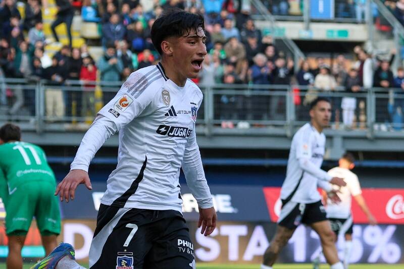 anotó ante Audax Italiano. Foto: Felipe Escobedo.