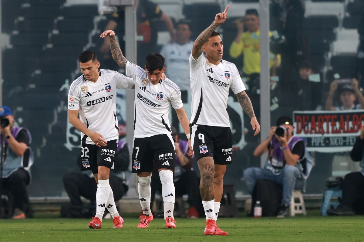 se lució en Colo Colo. Foto: Aton.