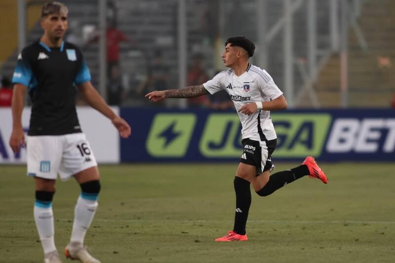 en su debut por Colo Colo.