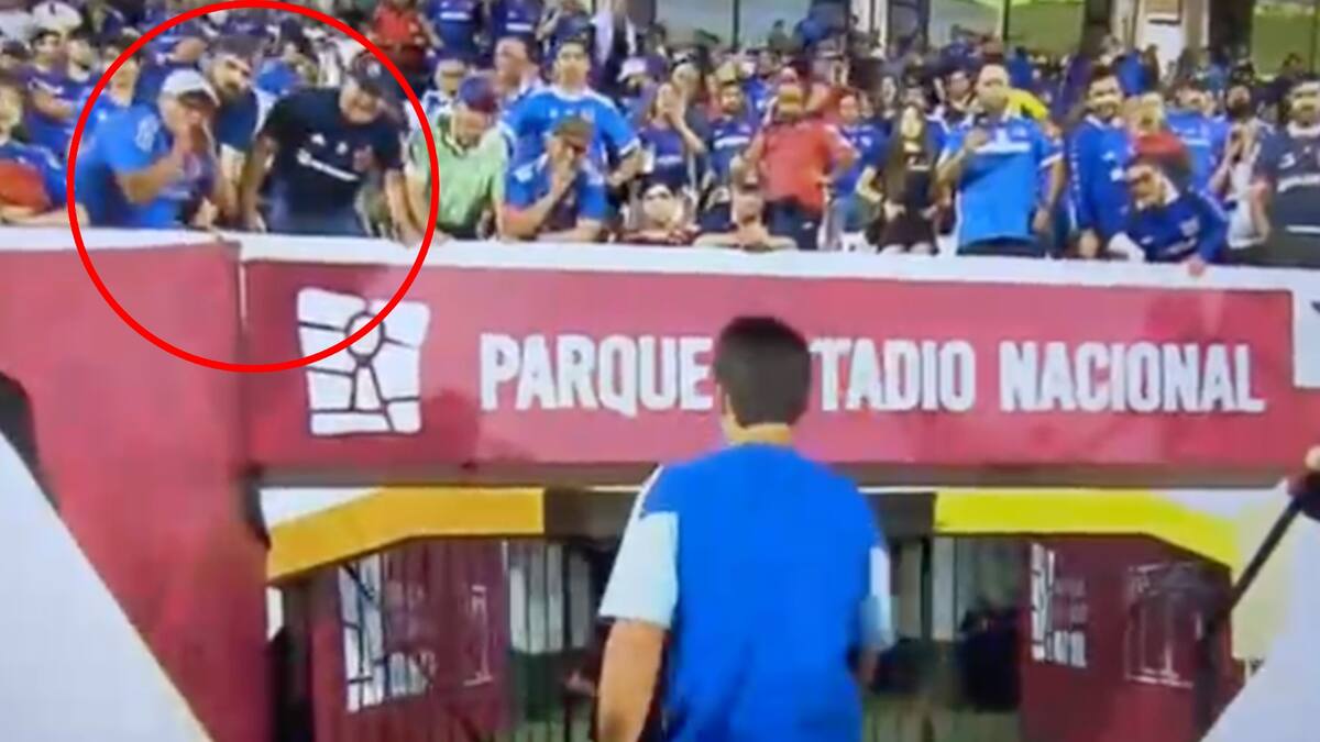 VIDEO | Resistido por la hinchada de la U: así se retiró Paqui Meneghini del Estadio Nacional