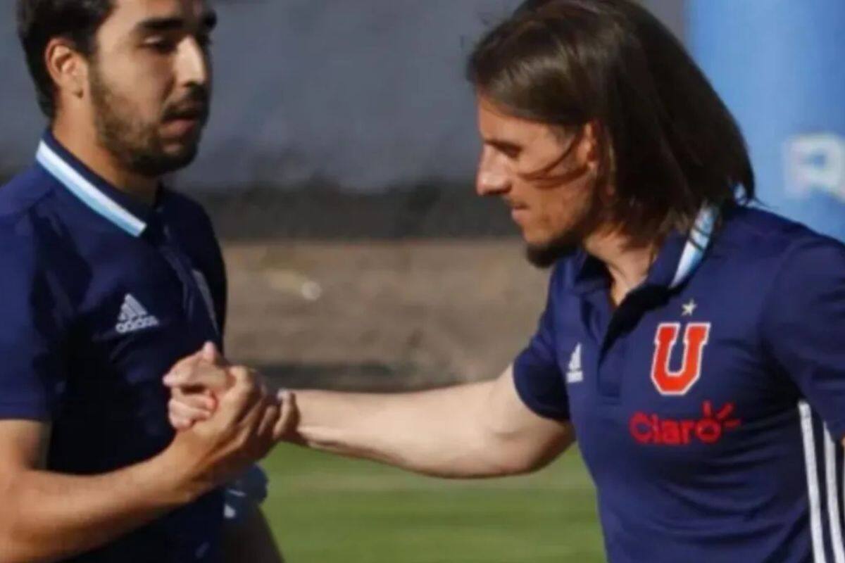 Paqui junto a Sebastián Beccacece.