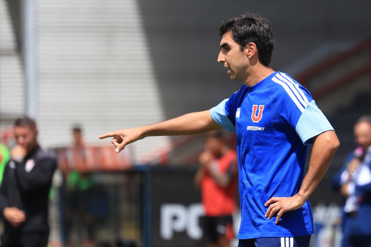 DT de Universidad de Chile. Foto: Agencia Aton.
