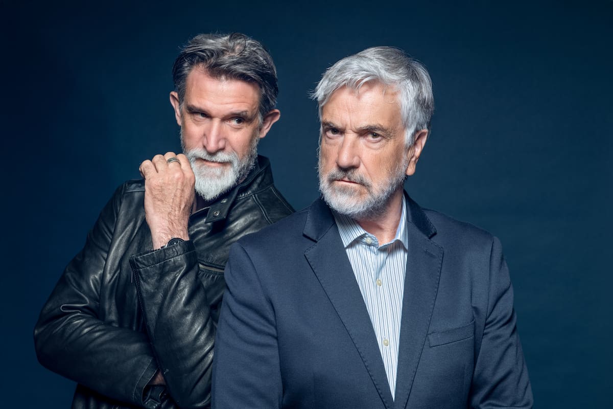 La dupla de actores protagonizan Los Casablanca.