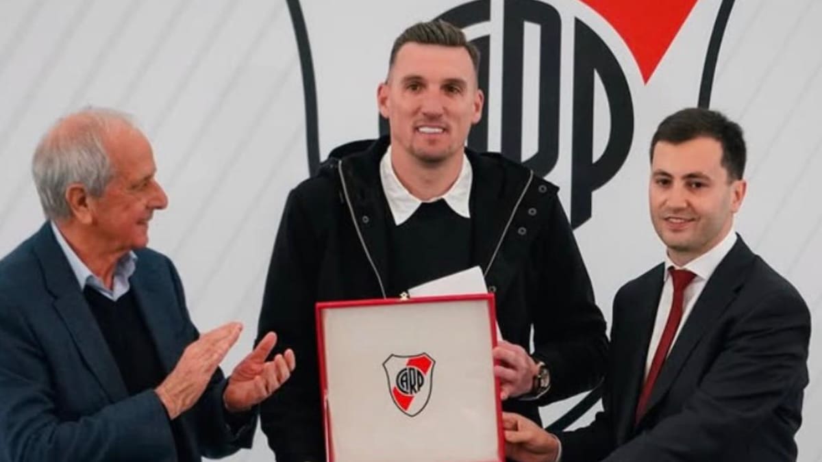 VIDEO | Franco Armani rompe en llanto en su conferencia de despedida de River Plate