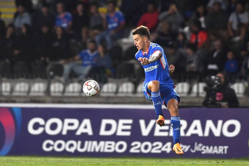 Remarcó la importancia de la localía para la U. Foto: Alejandro Pizarro Ubilla/Photosport