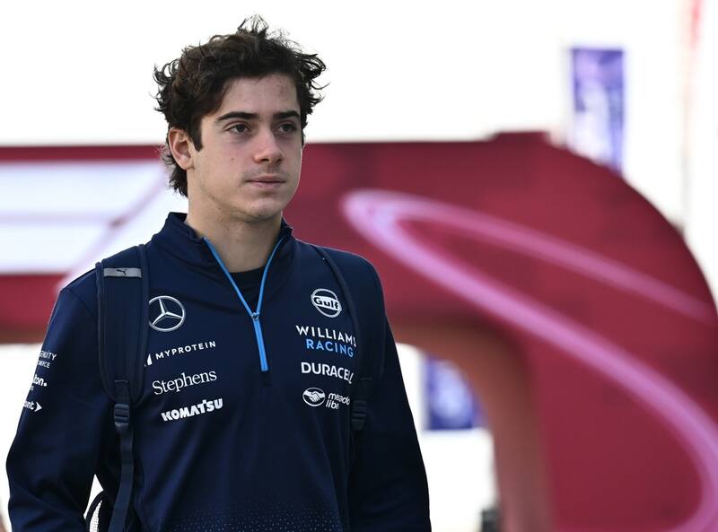 Franco Colapinto podría quedarse sin lugar en la F1. EFE