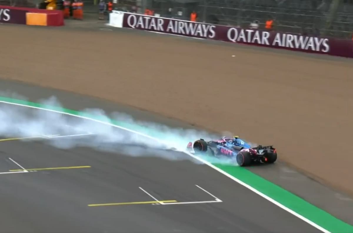 Nuevo papelón de Franco Colapinto en Fórmula 1: partirá último en el Gran Premio de Gran Bretaña