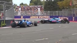 VIDEO | Pudo ser peor: Colapinto se salvó de un grave accidente en el GP de Azerbaiyán