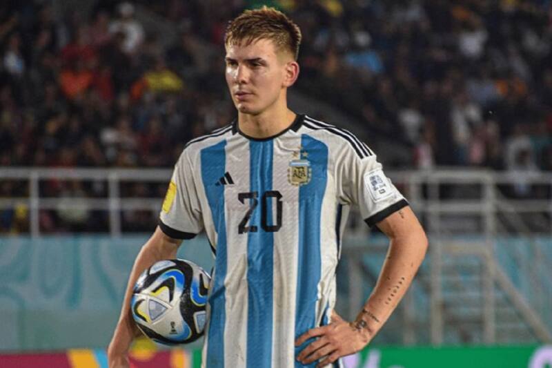 La estrella sudamericana con la Selección Argentina.