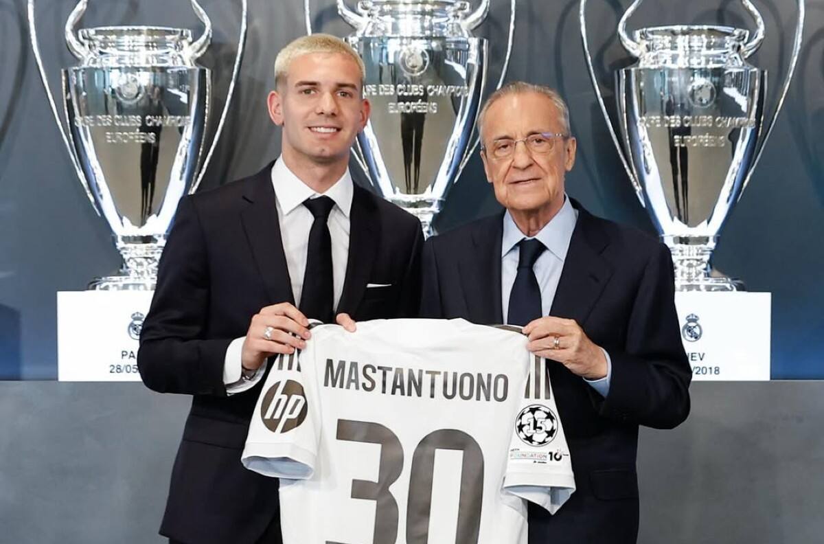 Iba a ser la nueva gran estrella Merengue: la decisión que tomó Real Madrid con Franco Mastantuono
