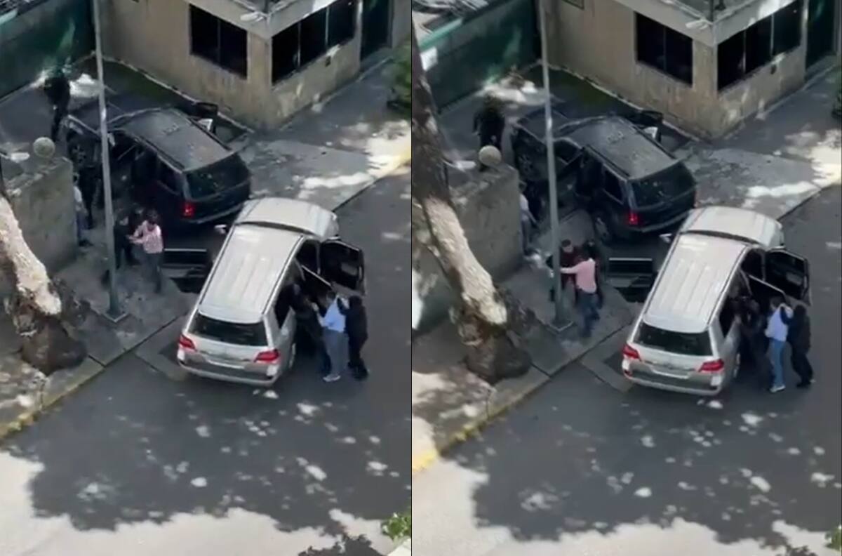 VIDEO | El momento exacto en el que secuestran a líder opositor de Maduro en Venezuela