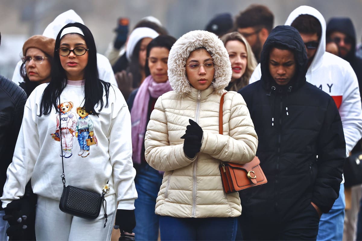 La capital espera una primera semana de invierno más helada. Foto: Aton.