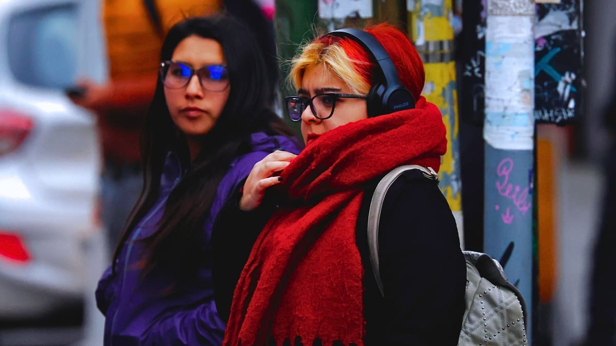 Este será el día más frío de la semana en Santiago: las mínimas llegarán a los 6 °C