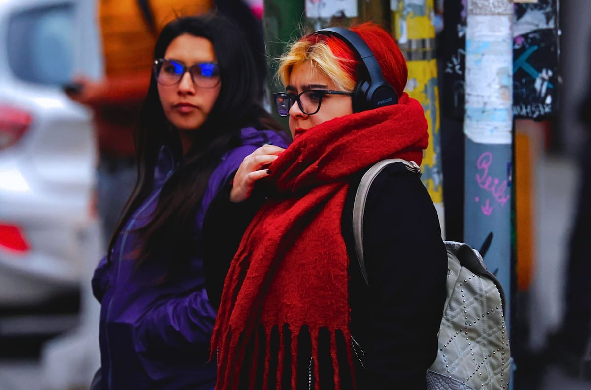 Este será el día más frío de la semana en Santiago: las mínimas llegarán a los 6 °C