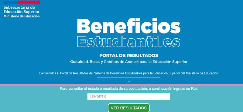 En esta plataforma puedes revisar si obtuviste gratuidad.