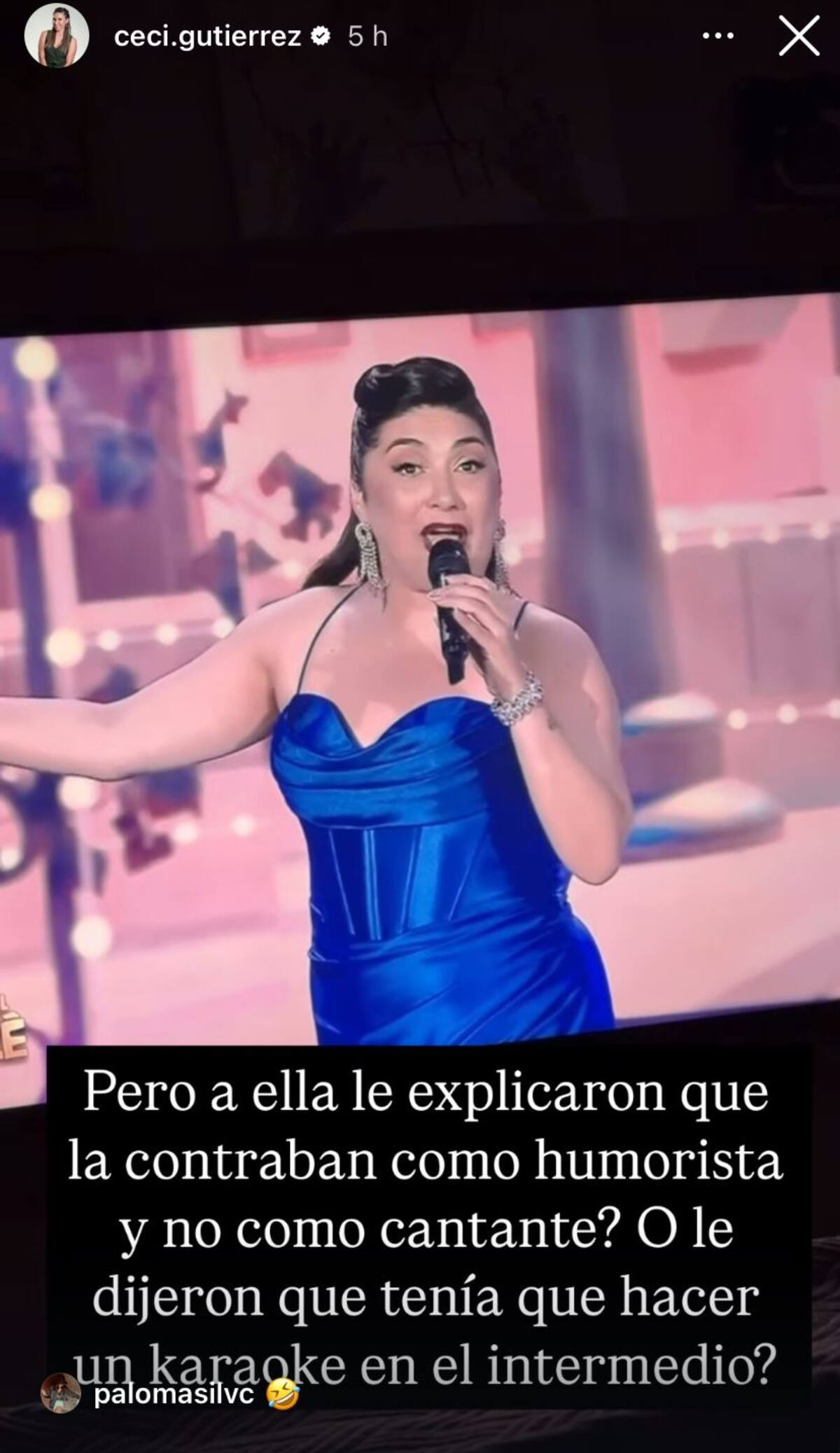 Cecilia Gutiérrez condenó el show de Yolanda Carmín en el Festival del Huaso de Olmué.
