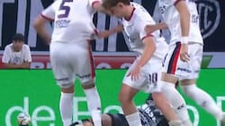 VIDEO | Ex defensa de la U se llena de críticas en Argentina por esta brutal agresión a un rival