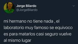 Falsa alarma: Hermano de Carlos Bilardo confirmó que no tiene coronavirus