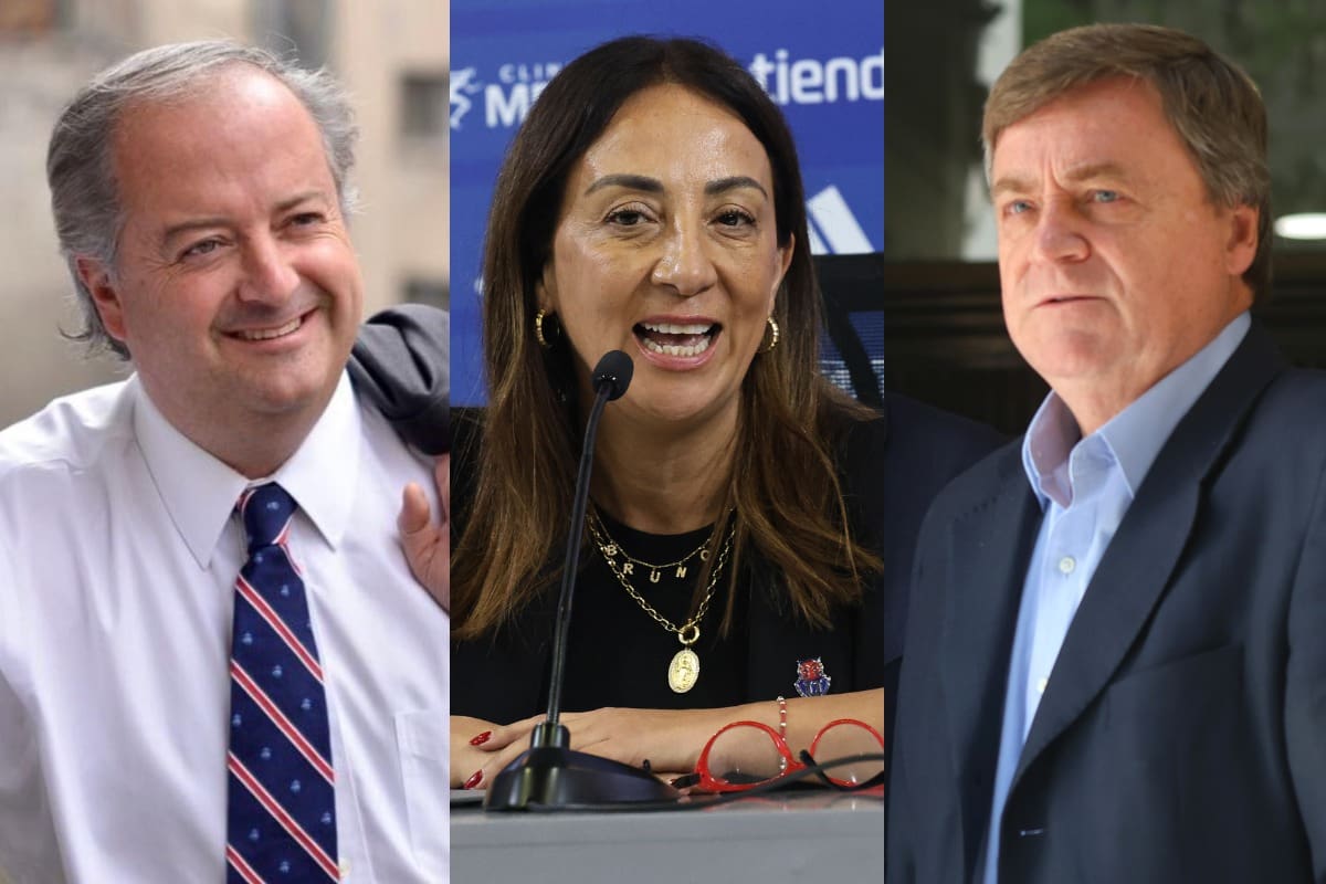 Nicolás Monckeberg, Cecilia Pérez y Hernán de Solminihac, ex ministros en los grandes.