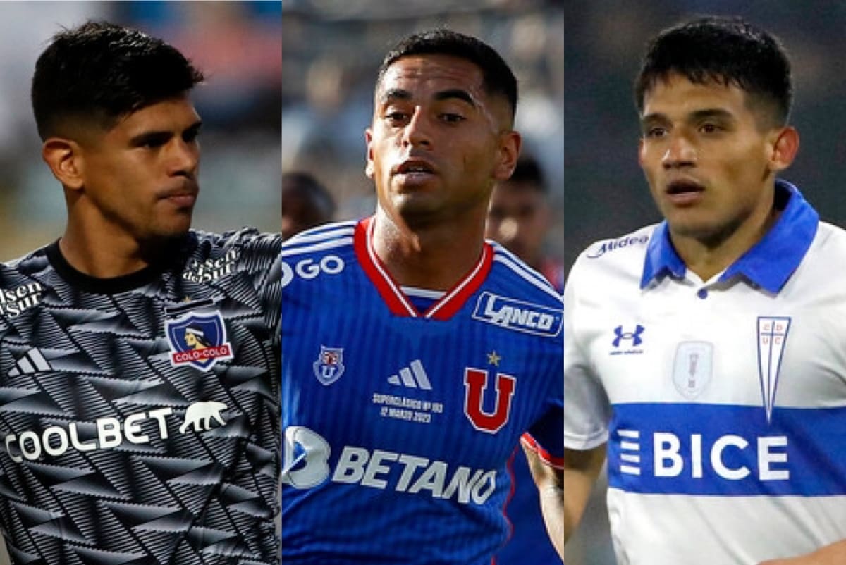 Se sumó Leandro Fernández: los jugadores del fútbol chileno que se han visto envueltos en actos de indisciplina en el último tiempo.