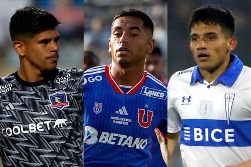 Se sumó Leandro Fernández: los jugadores del fútbol chileno que se han visto envueltos en actos de indisciplina en el último tiempo.