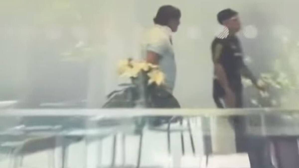 VIDEO | La misteriosa visita que llegó a la concentración de Colo Colo
