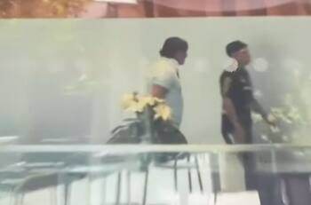 VIDEO | La misteriosa visita que llegó a la concentración de Colo Colo