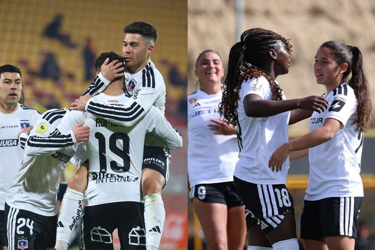 Las ramas masculina y femenina de Colo-Colo.