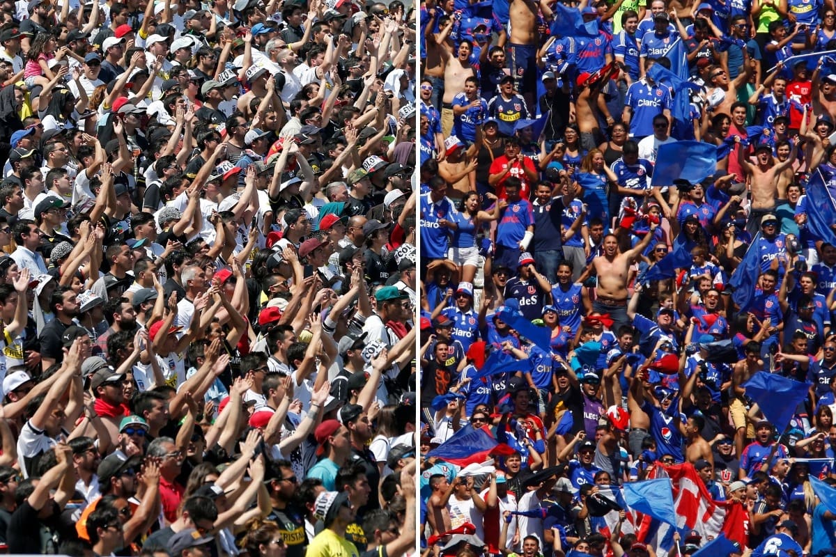 Molestia en las barras de Colo-Colo y la U.