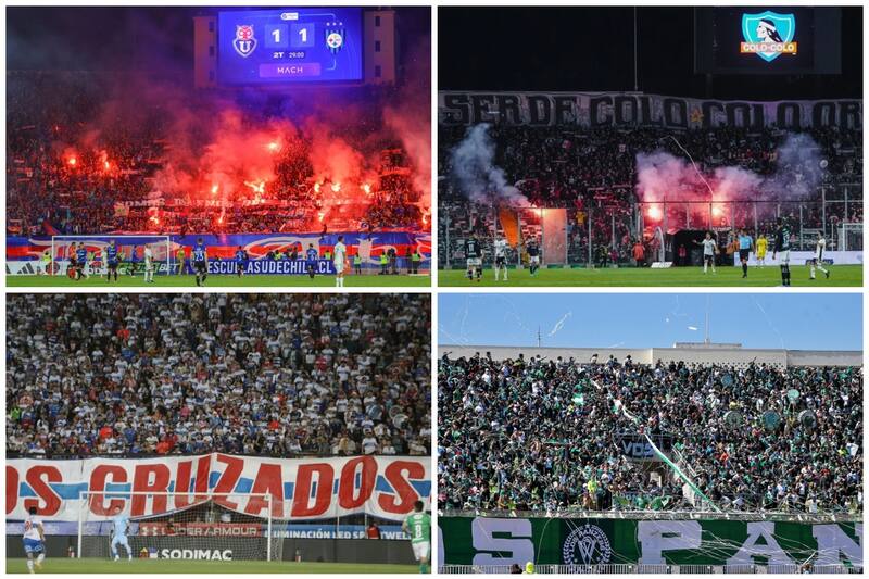 “Colo Colo y la U son los más populares, pero el tercer lugar Wanderers se lo pelea a la UC”