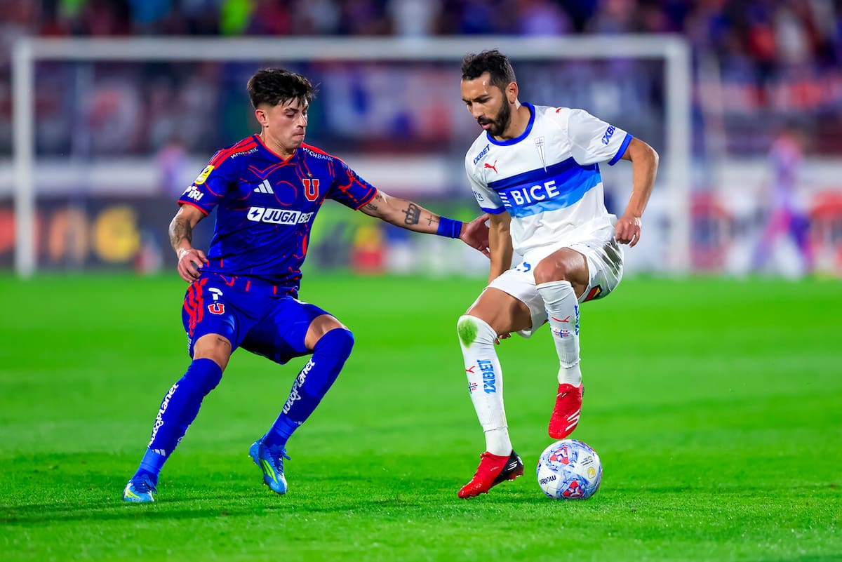 Cuentas pendientes: el jugador de la UC que tenían entre ceja y ceja en el camarín de la U. Foto: Aton.