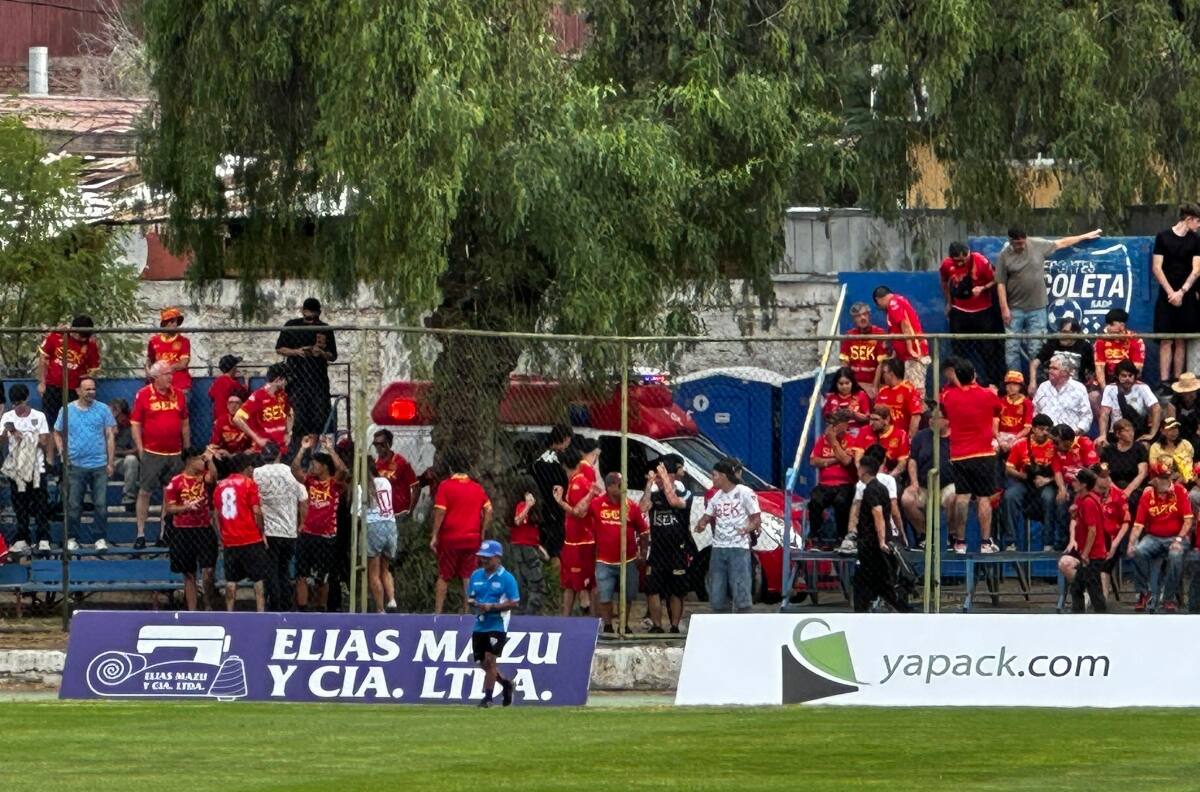 Preocupación en la Copa Chile: hincha de Unión Española sufre emergencia en partido ante Deportes Recoleta