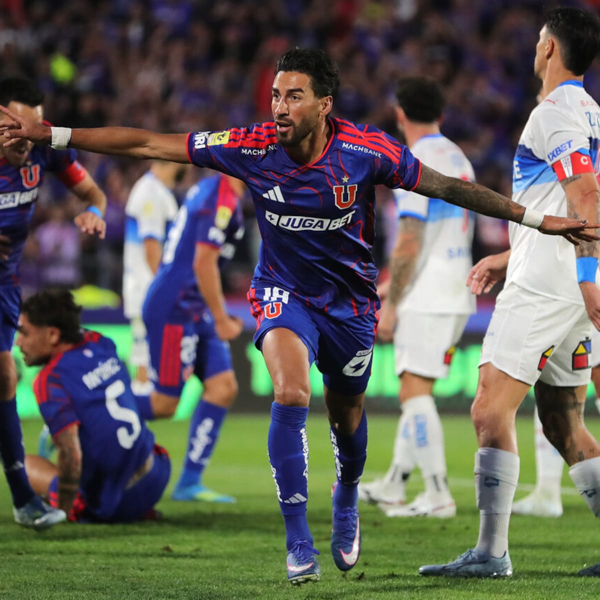 Lucero despertó y los juveniles azules estuvieron a la altura: el 1x1 de la U en la victoria sobre la UC
