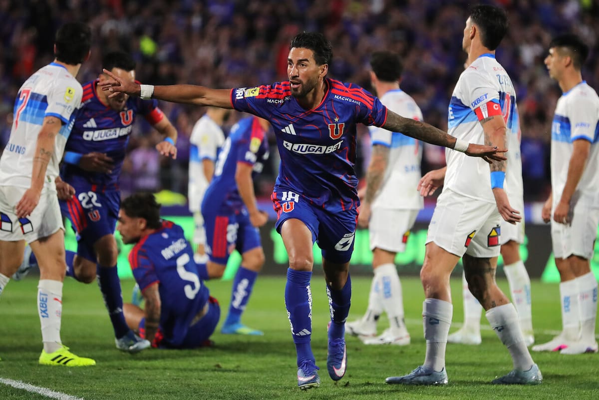 Lucero despertó y los juveniles azules estuvieron a la altura: el 1x1 de la U en la victoria sobre la UC. Foto: Aton.