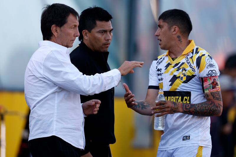Fernando Díaz junto a su exayudante, Esteban González. Foto: Aton.