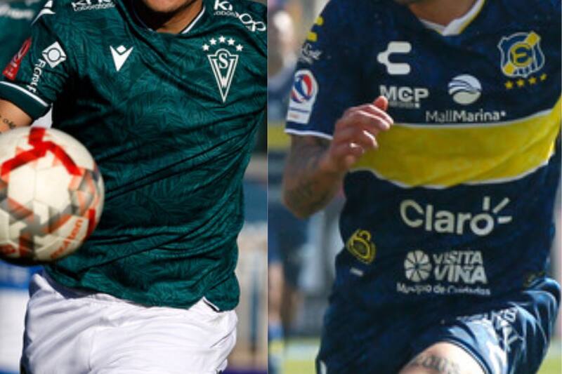 Santiago Wanderers de Valparaíso y Everton de Viña del Mar. Fotos: Agencia Aton.